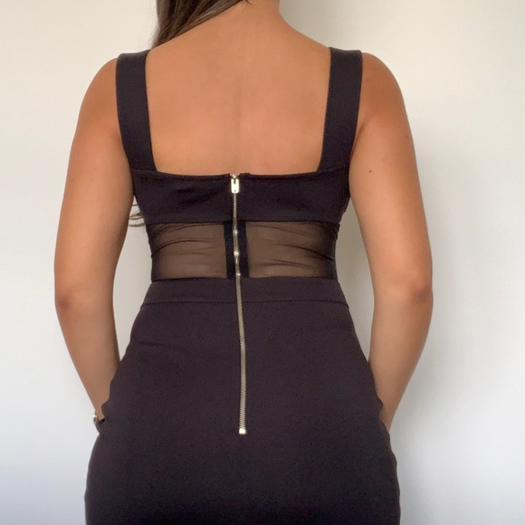 FRENCH CONNECTION Cut-Out LBD Cocktail Dress SZ 4 - Picture 2 of 5